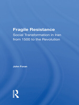 cover image of Fragile Resistance